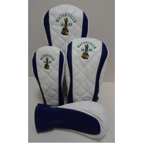 WV Leatherette Driver Headcover - Europe Blue